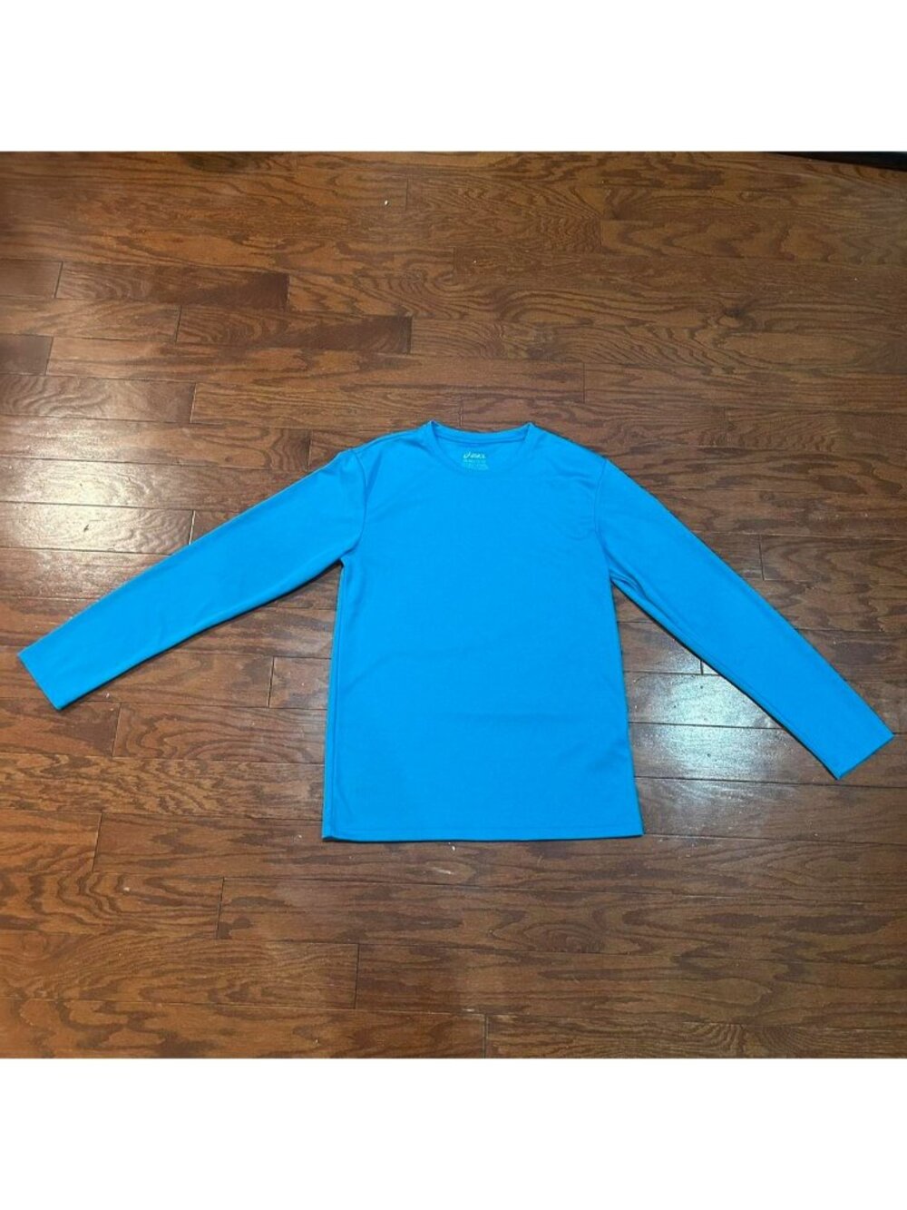 ASICS Blue Long Sleeve Performance Shirt 2XS